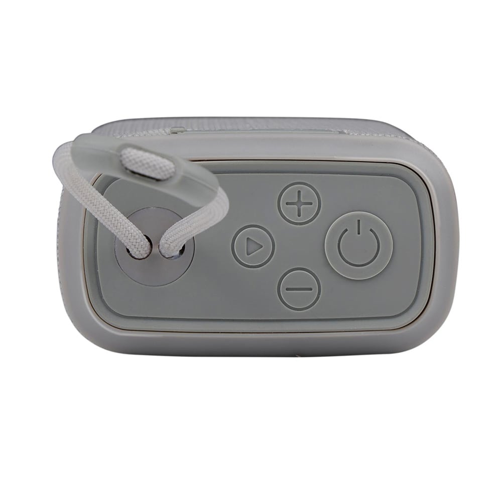 Bärbar Bluetooth-högtalare 3W med radio och AUX - grå