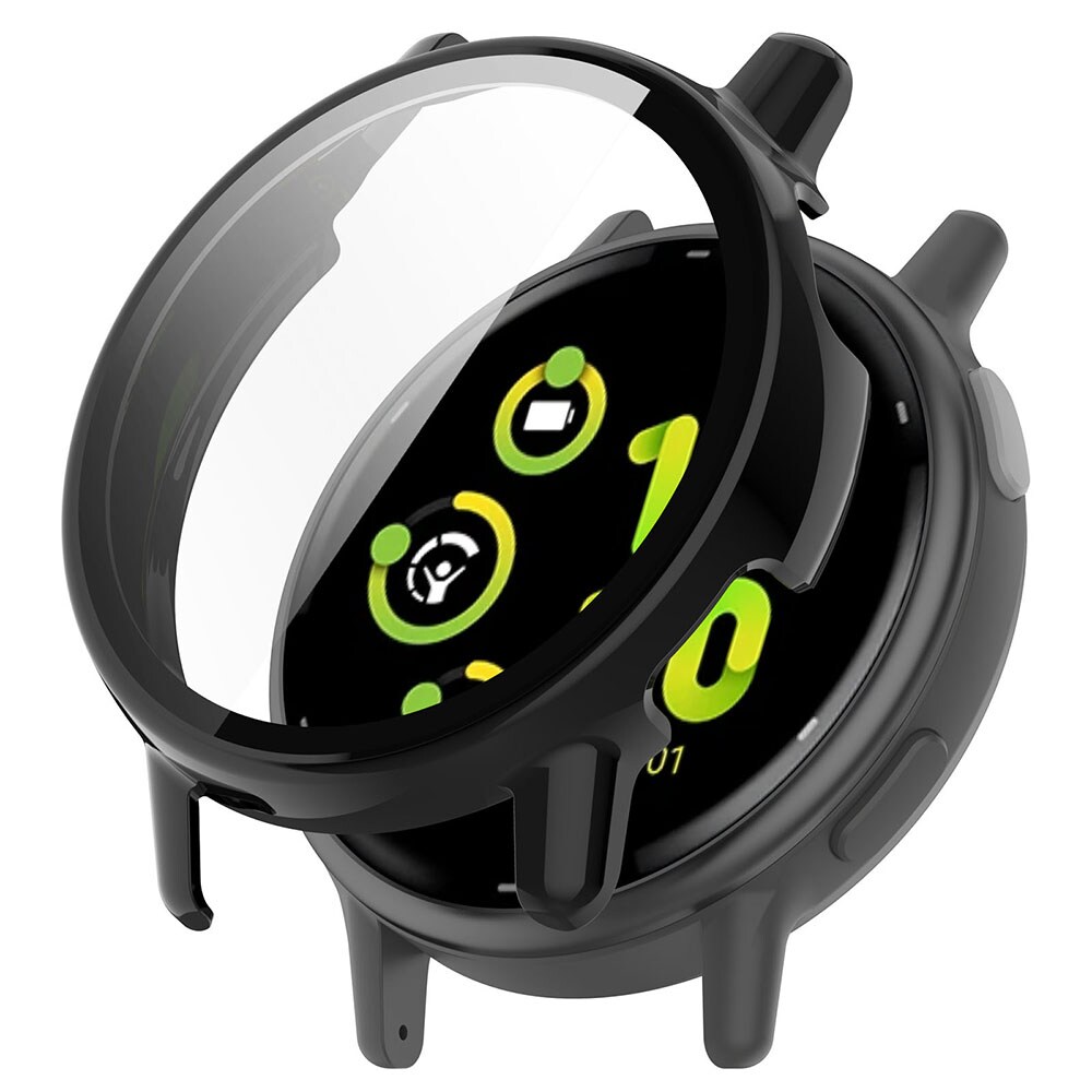 Skyddsskal med härdat glas skärmskydd till Garmin Vivoactive 5 - Svart