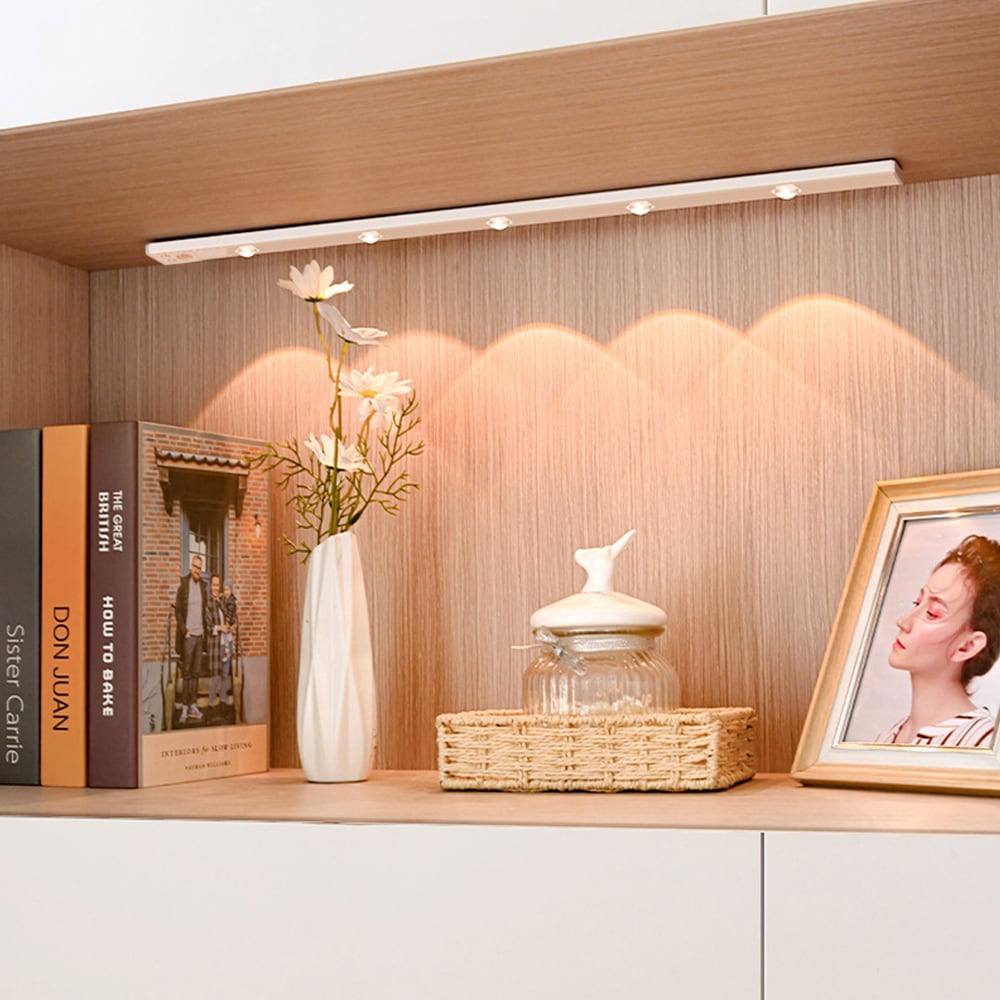 LED-strip 60 cm med justerbar ljusstyrka - vit