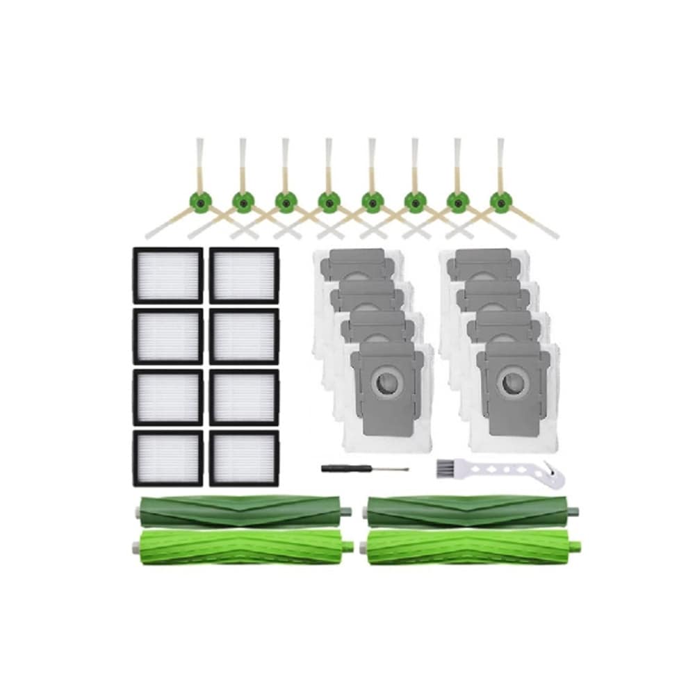 Borstar, filter och påsar till iRobot Roomba i7 / i7+ / E5 / E6 - 28 delar