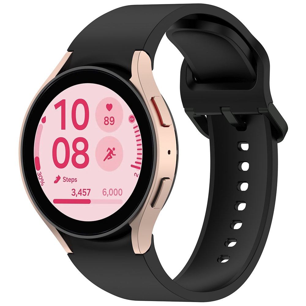 Silikonarmband till Samsung Galaxy Watch 6 - Svart