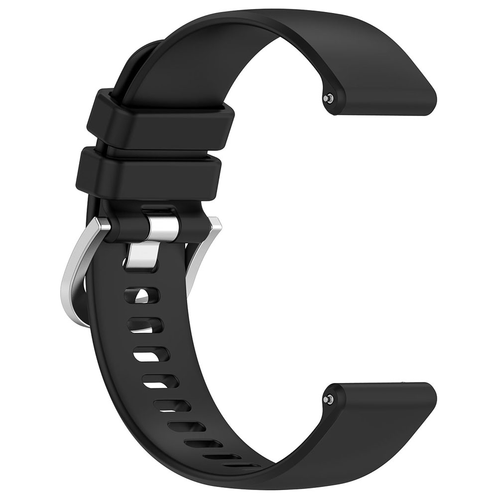 Silikonarmband 22mm till Huawei Watch GT 4 46mm - Svart
