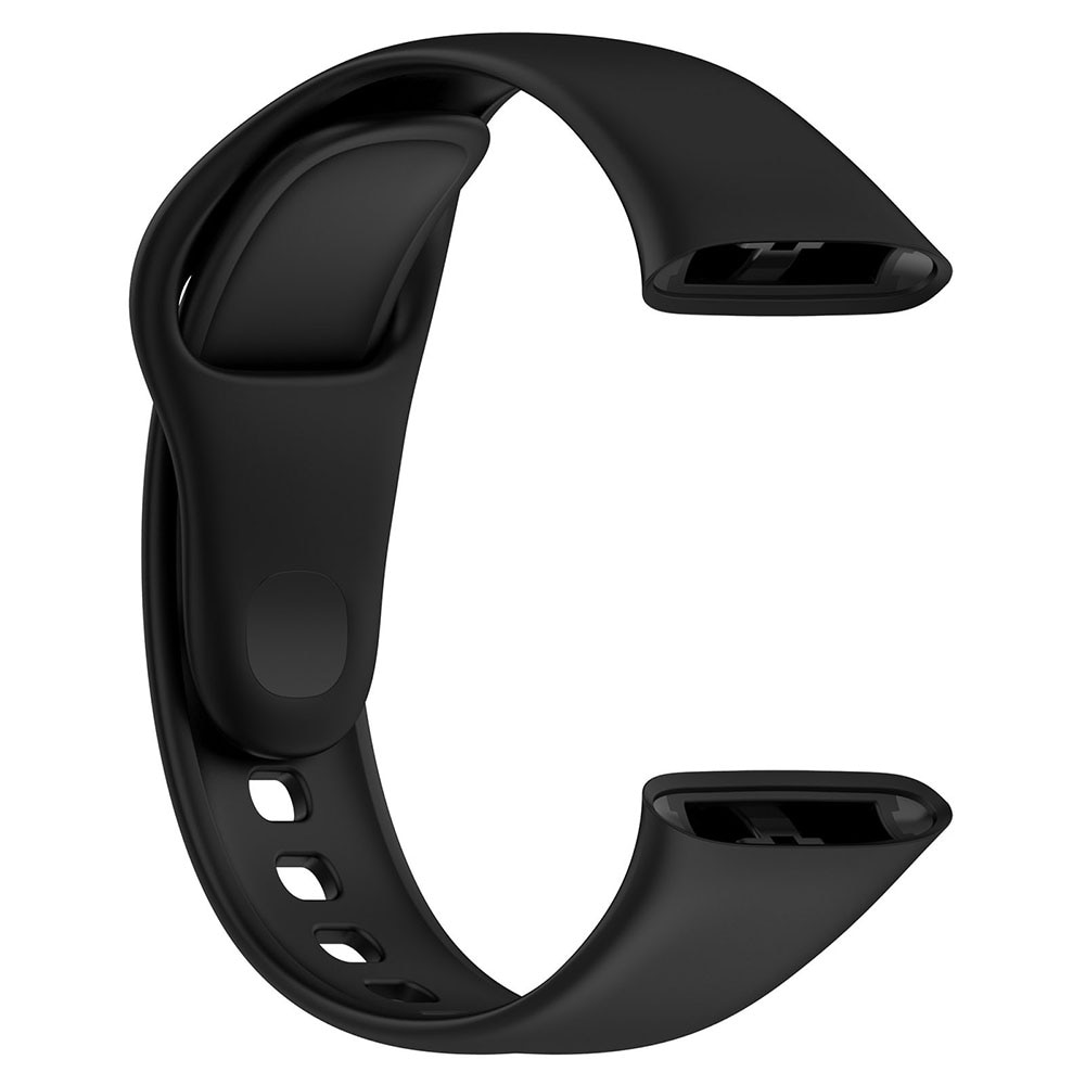 Silikonarmband till Xiaomi Redmi Watch 3 - Svart