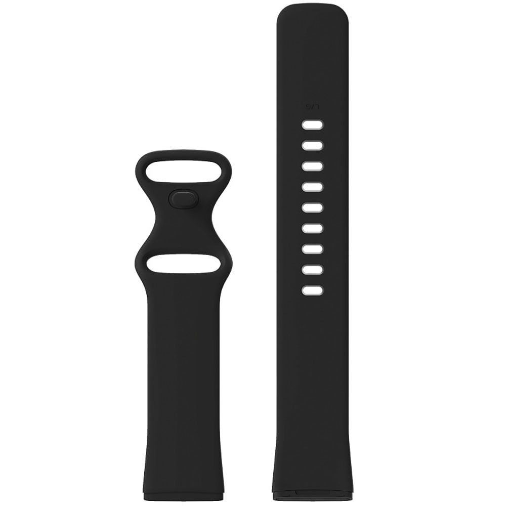 Armband till Fitbit Versa 4 / Versa 3 / Sense 2 / Sense Large - Svart