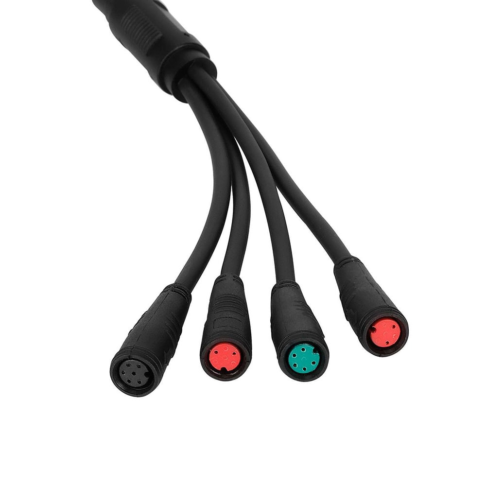 6-pin instrumentkabel till Kukirin elscooter, 139 cm