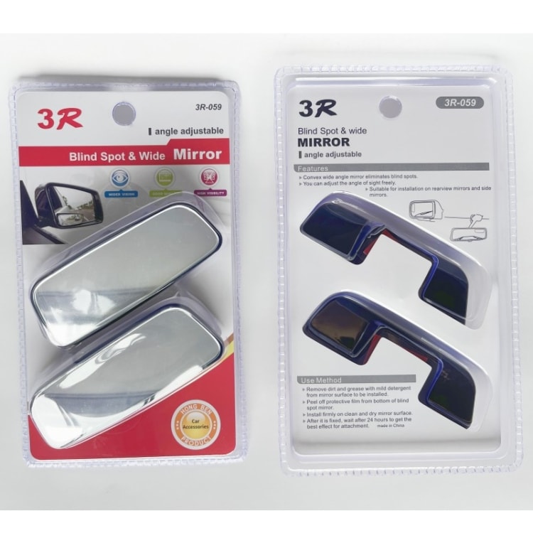 Dödavinkelnspegel 2-pack med justerbar vinkel