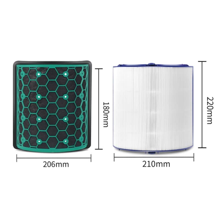 Hepa-filter til Dyson luftrensere TP04 / TP05 / TP07 2-pak