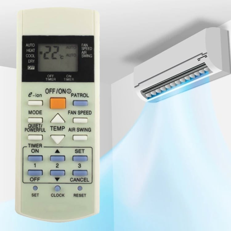 Fjernbetjening til Panasonic Air Conditioner AT75C3298