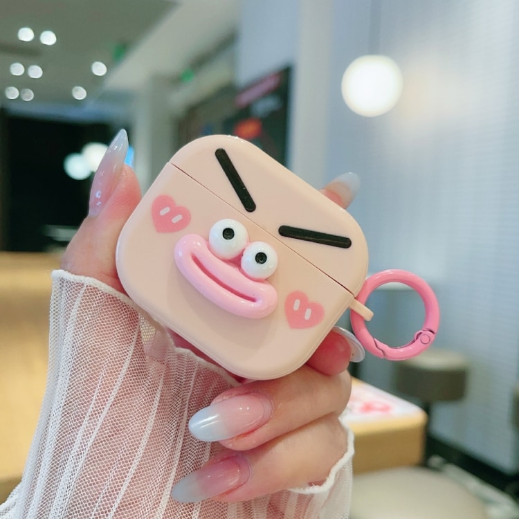 3D Emoji Fodral till AirPods 3 - Rosa