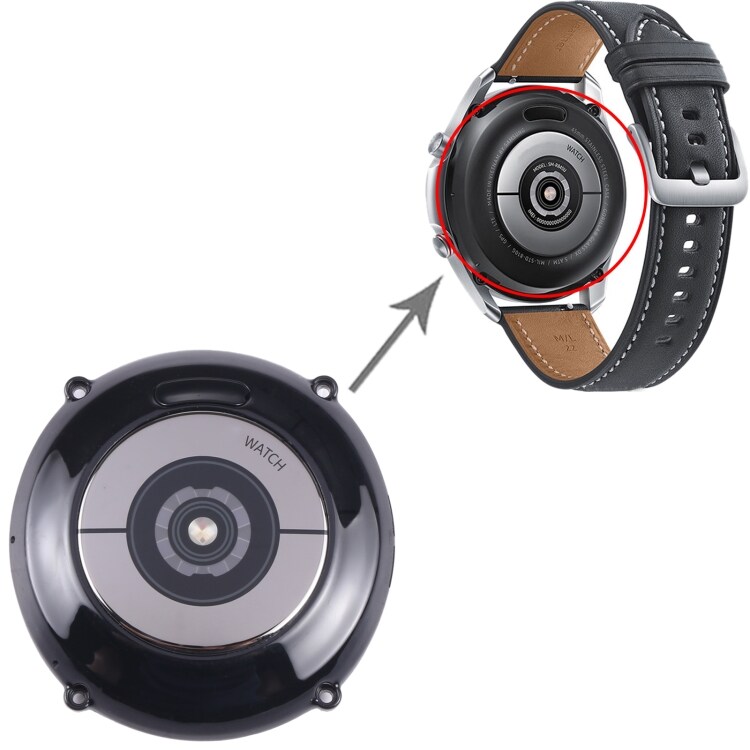 Bakstycke med pulssensor och laddmodul till Samsung Galaxy Watch 3 41mm