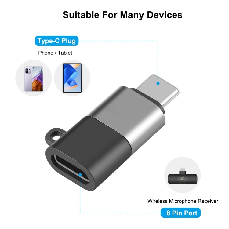 USB-Adapter USB-C till Lightning