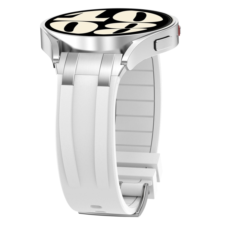 Silikonarmband till Amazfit Watch Bip 5 22mm - Vit