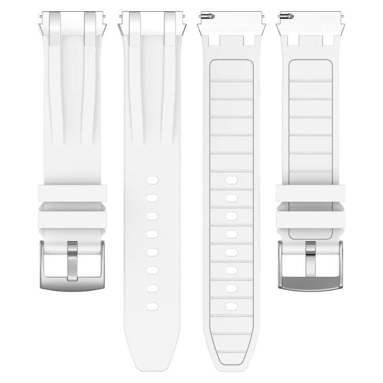 Silikonarmband till Amazfit Watch Bip 5 22mm - Vit