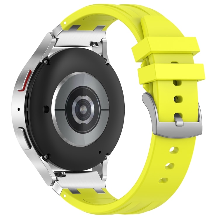 Silikonarmband till Amazfit Watch Bip 5 22mm - Gul