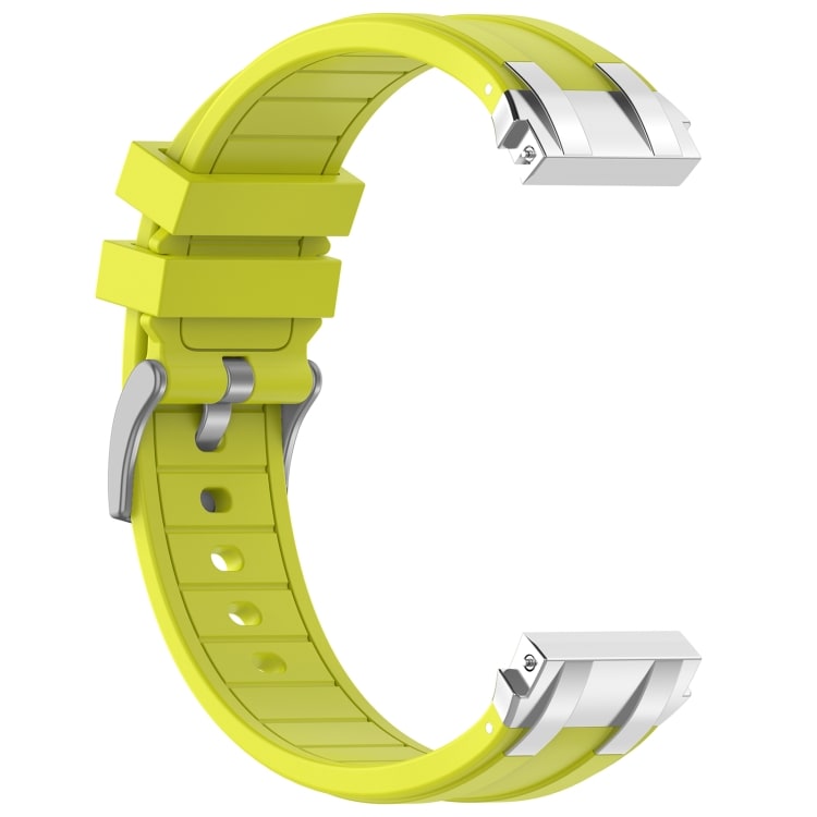 Silikonarmband till Amazfit Watch Bip 5 22mm - Gul