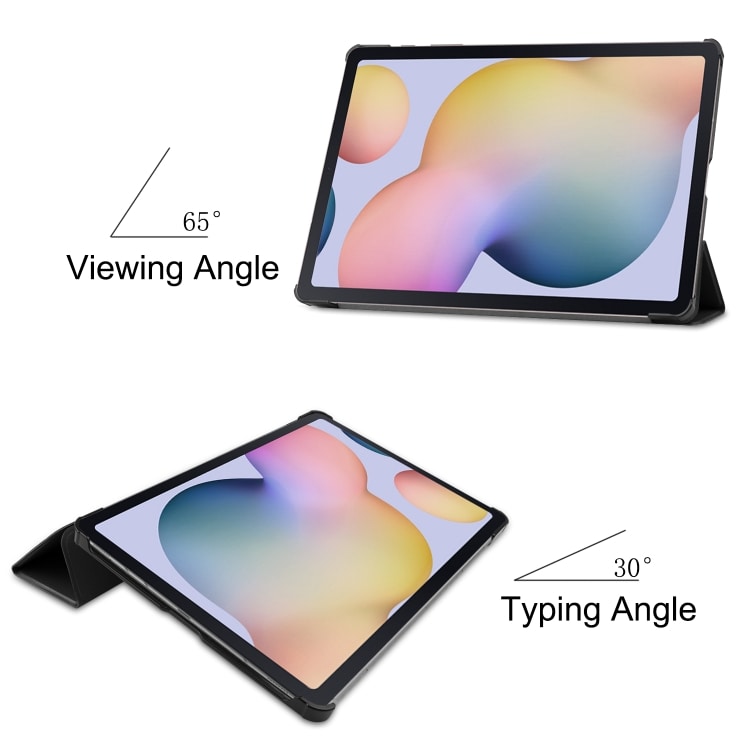 Trifold Fodral med ställ till Samsung Galaxy Tab S8+ / Tab S8 Plus / Tab S7 FE / Tab S7+
