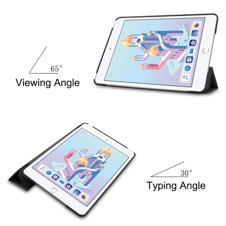 Fodral med ställ till iPad Mini 4 / Mini 5 - Svart