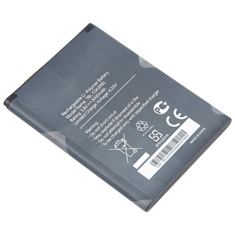 Batteri TBL-53A3000 till TP-Link M7450 och M7650 WIFI Router med 3000mAh kapacitet