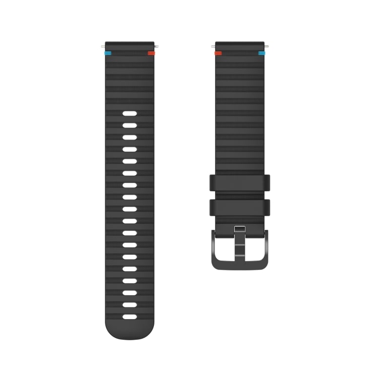 Silikonarmband till Samsung Galaxy Watch 46mm - Svart