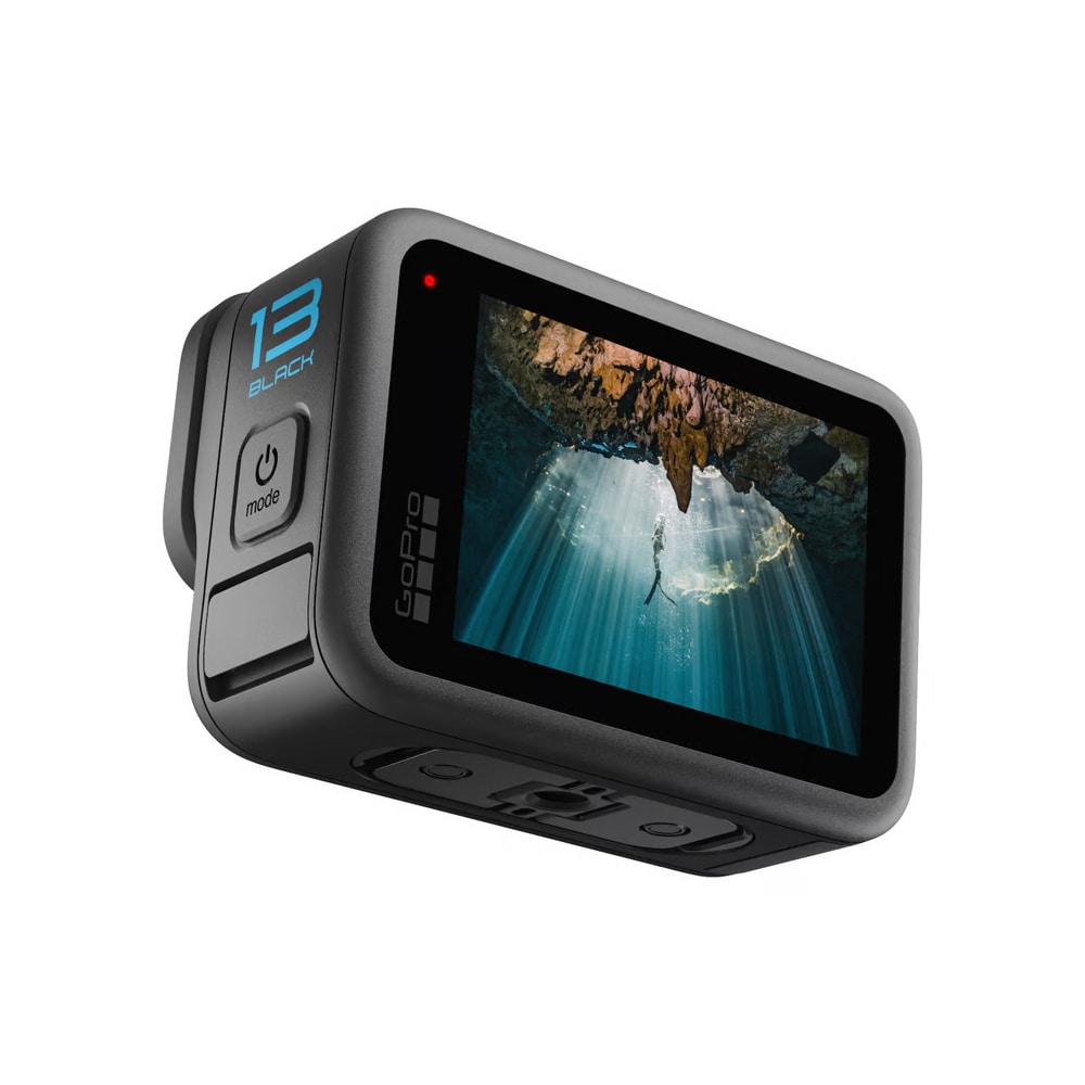 GoPro HERO13 Black actionkamera / 5.3K videokamera med HyperSmooth 6.0 / vattentät äventyrskamera