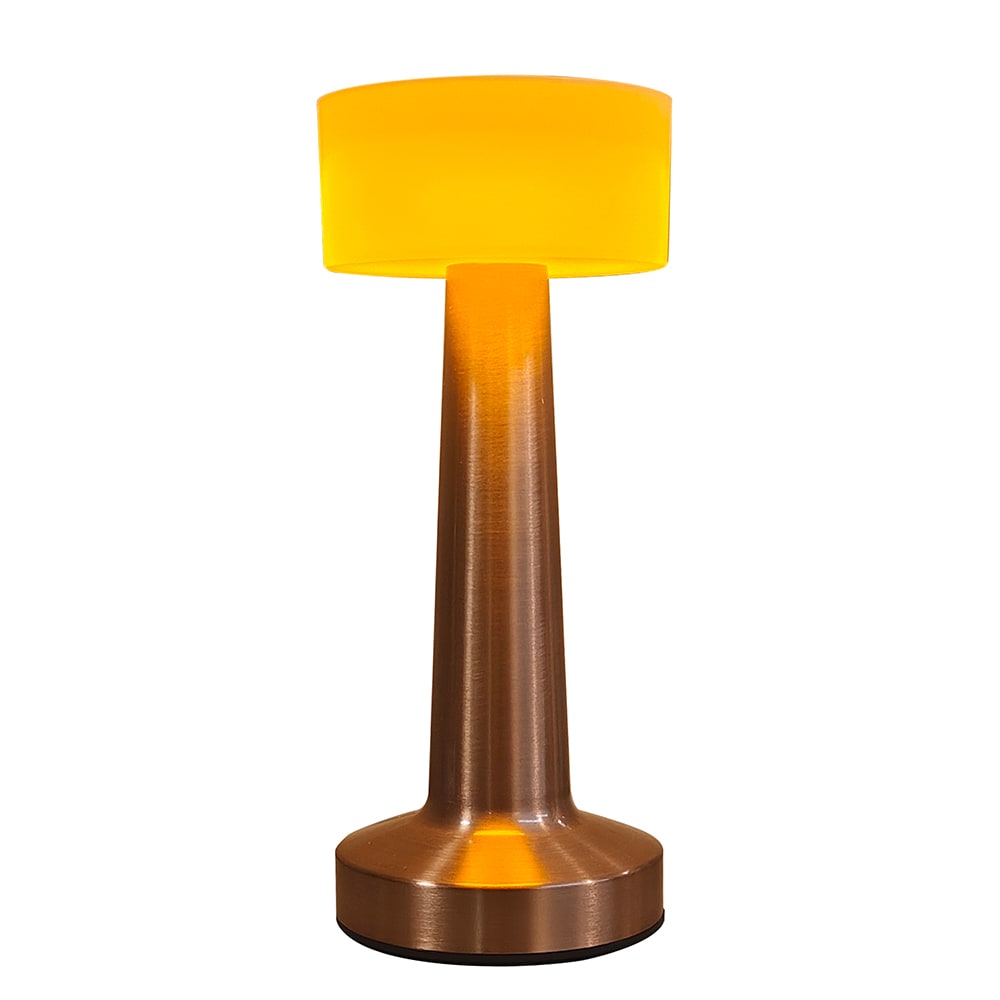 By Gaard bordslampa i koppar - USB-uppladdningsbar