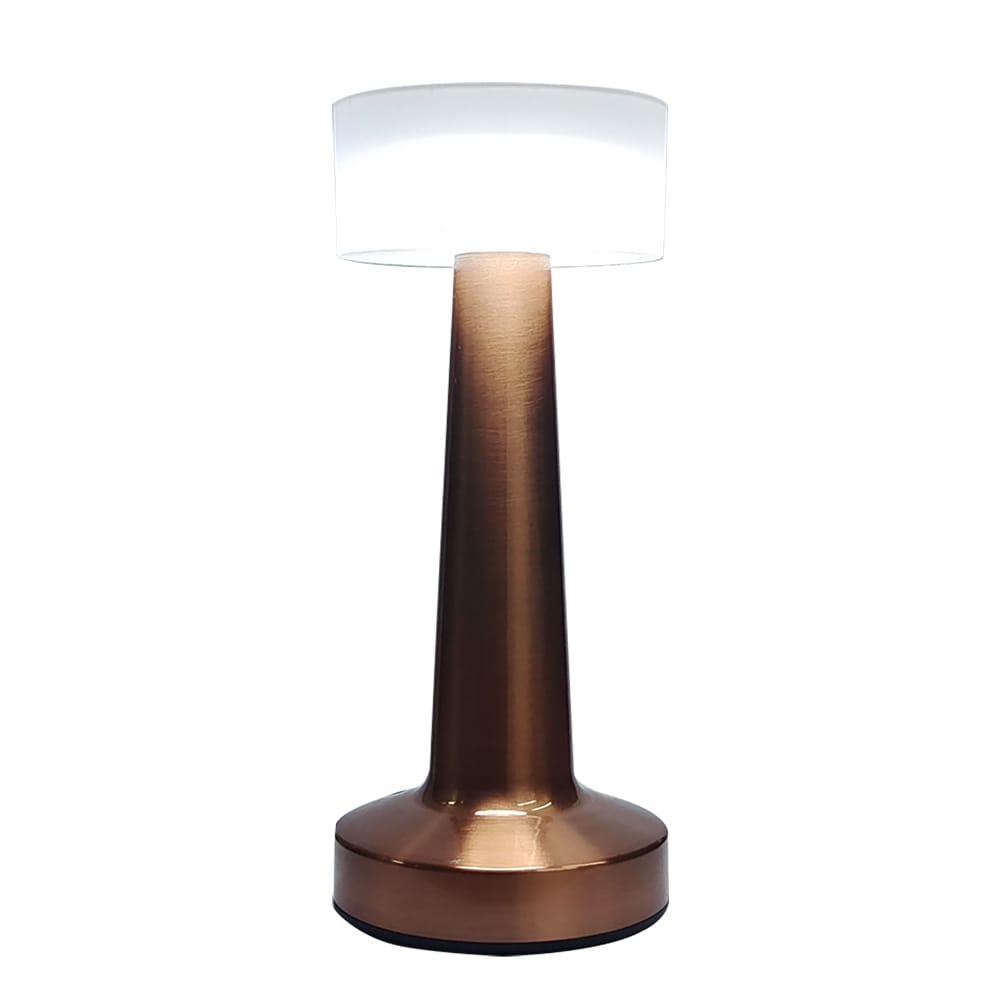 By Gaard bordslampa i koppar - USB-uppladdningsbar