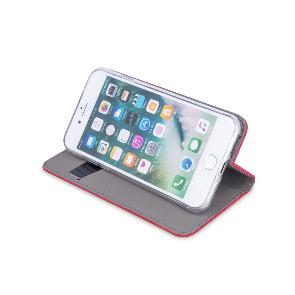 Flip-etui med stativ til Samsung Galaxy M35 5G - Rød