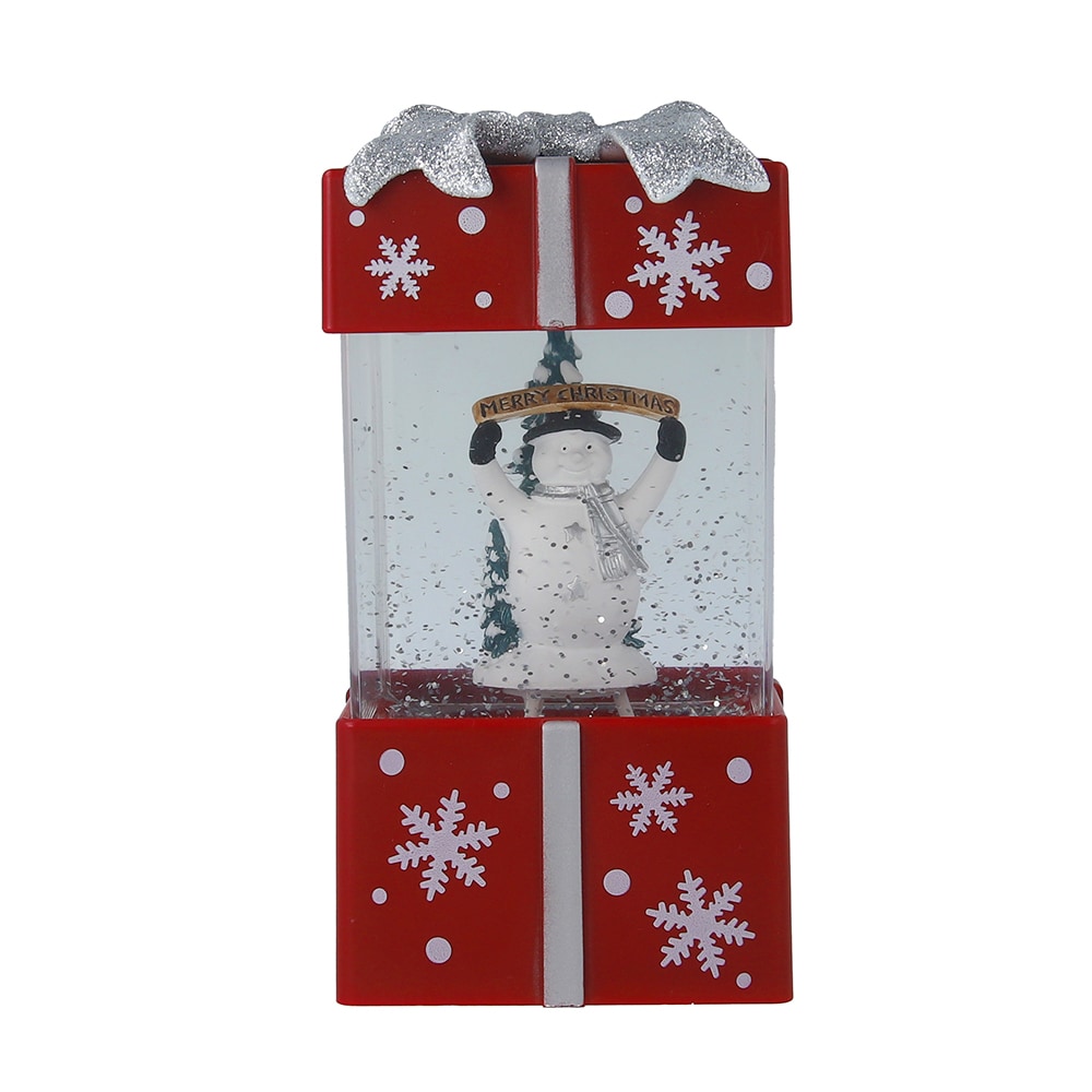 Snöglob med LED-ljus - Julklapp