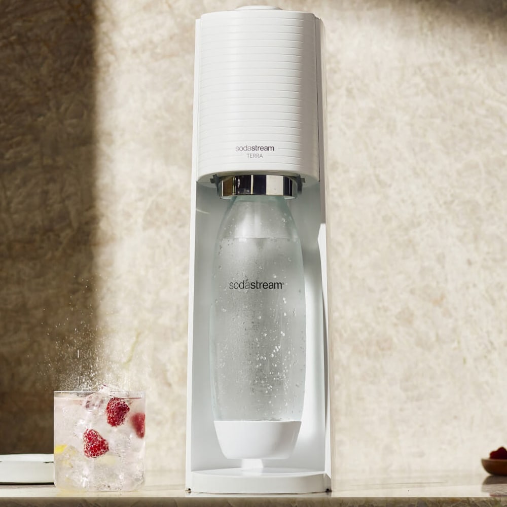 SodaStream Terra kolsyremaskin Valuepack - komplett set för hemgjord kolsyrad dryck