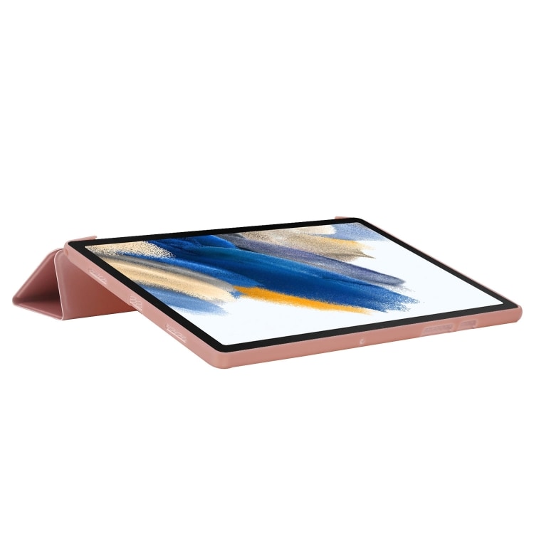 Trifold Fodral till Samsung Galaxy Tab A8 10,5" 2021 - Rose Gold