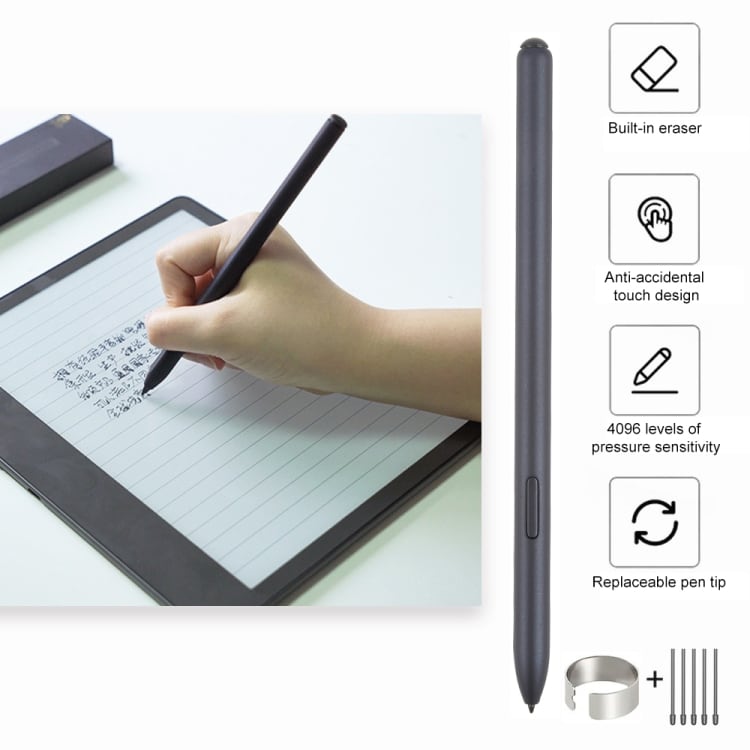 Tryckkänslig styluspenna för Samsung Tab med hög precision - Svart