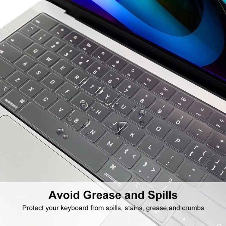 Tangentbordsskydd till MacBook Pro 14,2 / 16,2 / Air 13,6 / 15,3