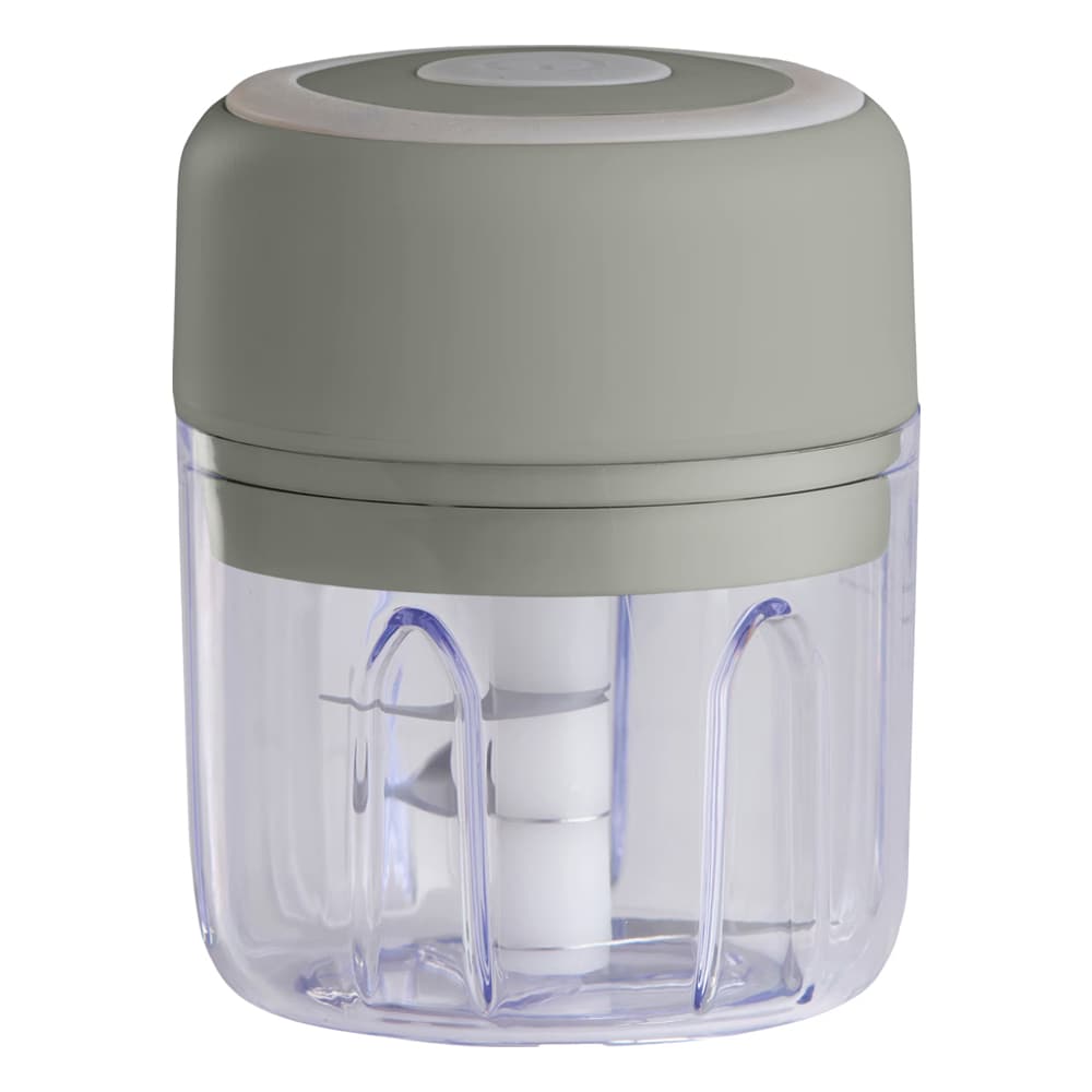 Minihakker 30W med genopladeligt batteri og 3 knive