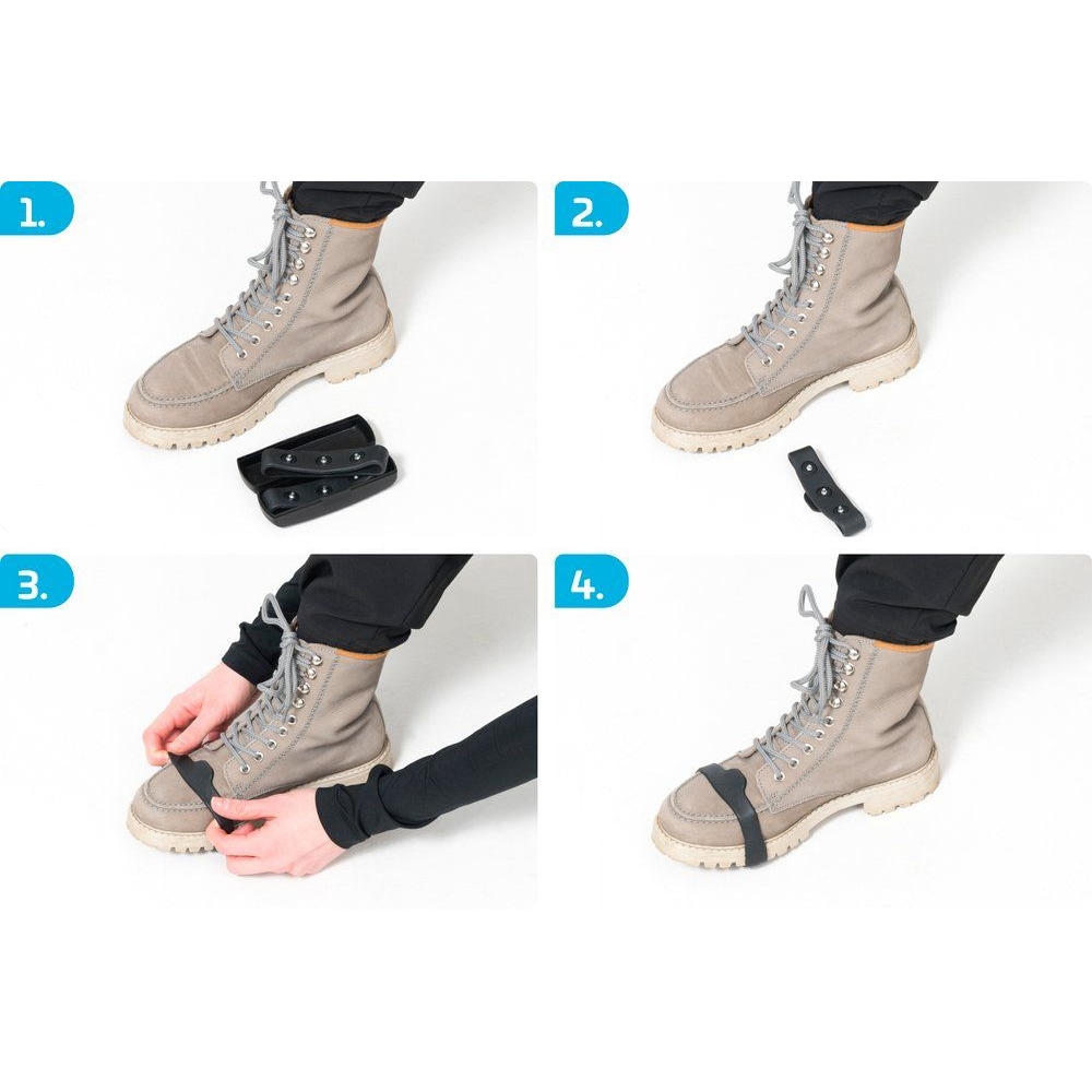 Atom Broddar Snow Grip halkskydd L-XL med tre ståldubbar