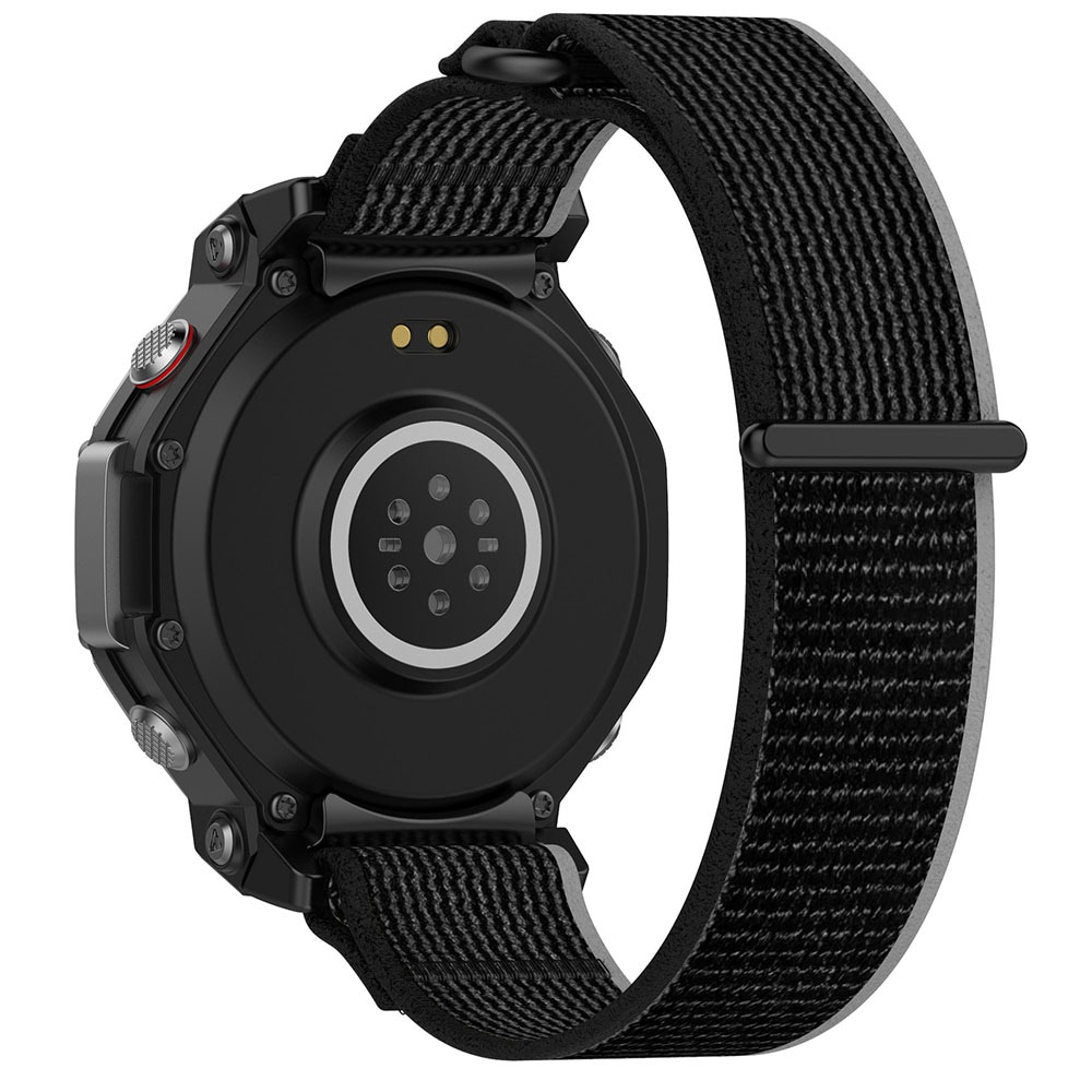 Armband i nylon till Amazfit T-REX 3 - Svart