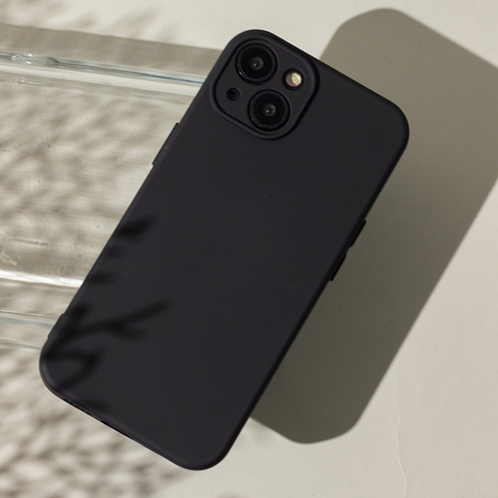 Silikoneetui til Samsung Galaxy S25 Plus - Sort