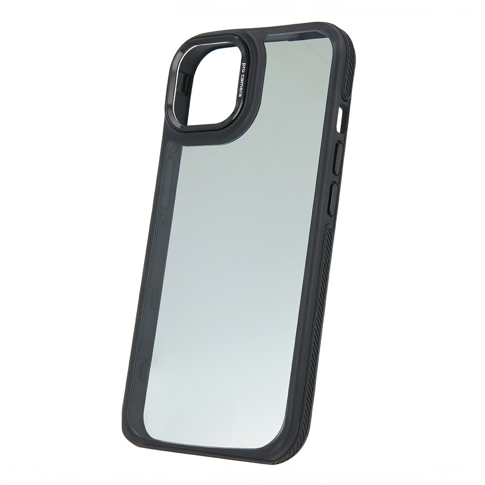 Crystal Bakskal till iPhone 16 - Svart