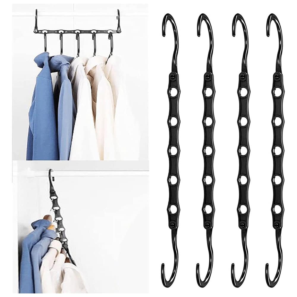 Platssparande galgar 10-pack