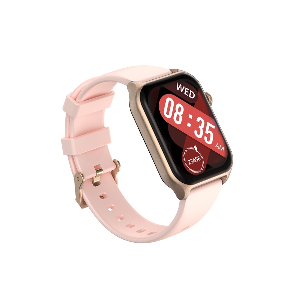 Riversong Smartwatch Motive 9E med IP68 och 2,01" AMOLED-skärm - Rose Gold