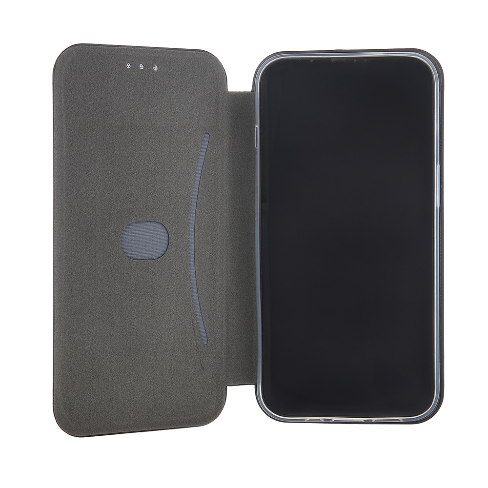 Flip-etui med stativ til Samsung Galaxy A06 - Sort