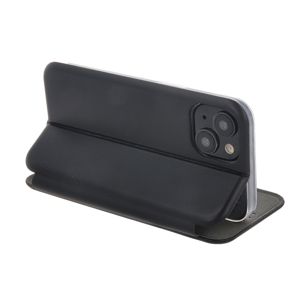Flip-etui med stativ til Samsung Galaxy A06 - Sort