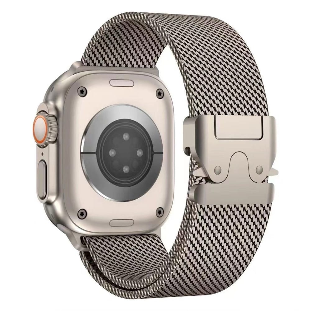Milanese Armband till Apple Watch 42/44/45/46/49 mm - Titanium