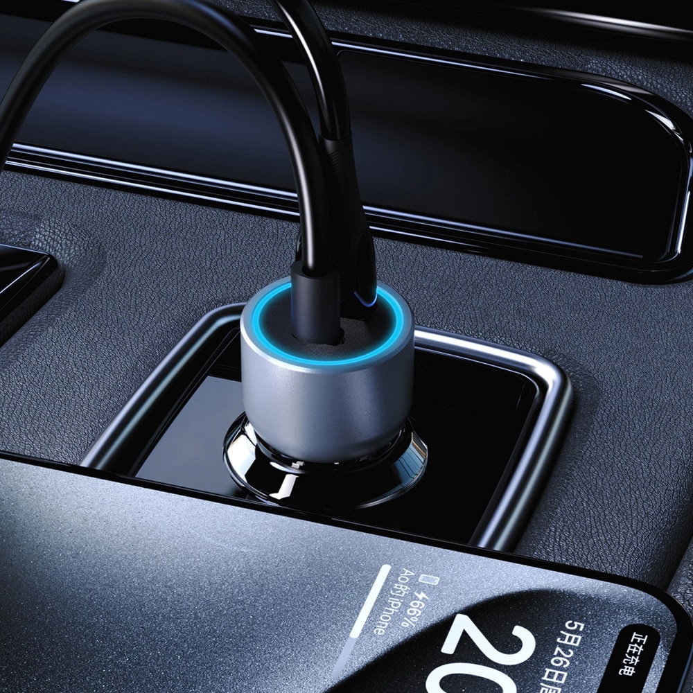 Dudao Billader 30 W med USB-A og USB-C