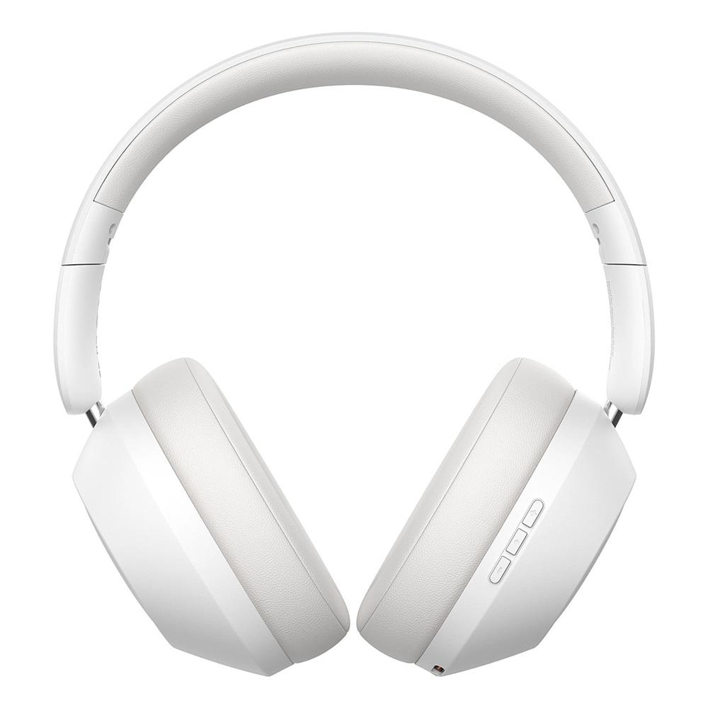 Baseus Bass 30 Max on-ear Bluetooth-headset med lång batteritid - Vit