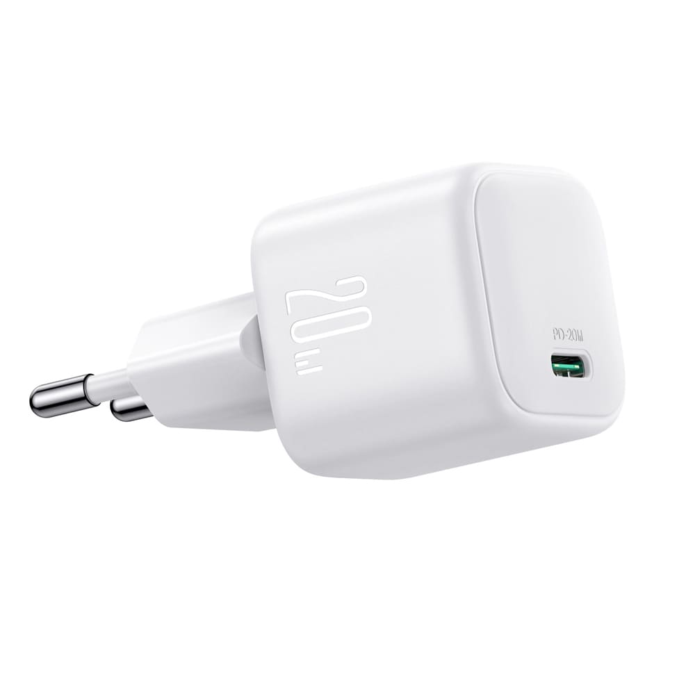 Joyroom GaN USB-Laddare 20W med USB-C Power Delivery - Vit