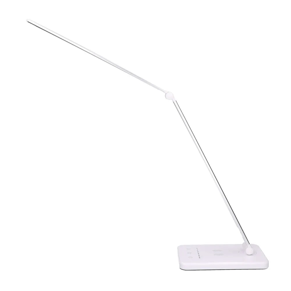 Extralink Smart Life bordslampa med justerbar belysning och trådlös laddning - Vit