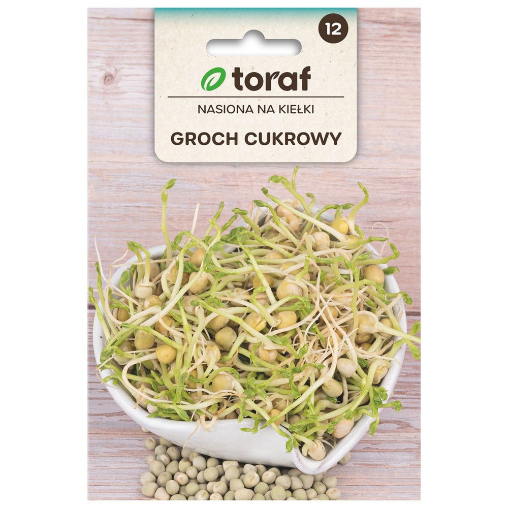 Frö till ärtskott och groddar – Näringsrika och krispiga sockerärtor