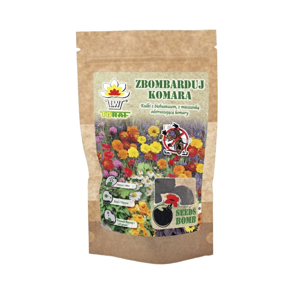 Fröblandning med myggavvisande blommor – Naturligt skydd för trädgården