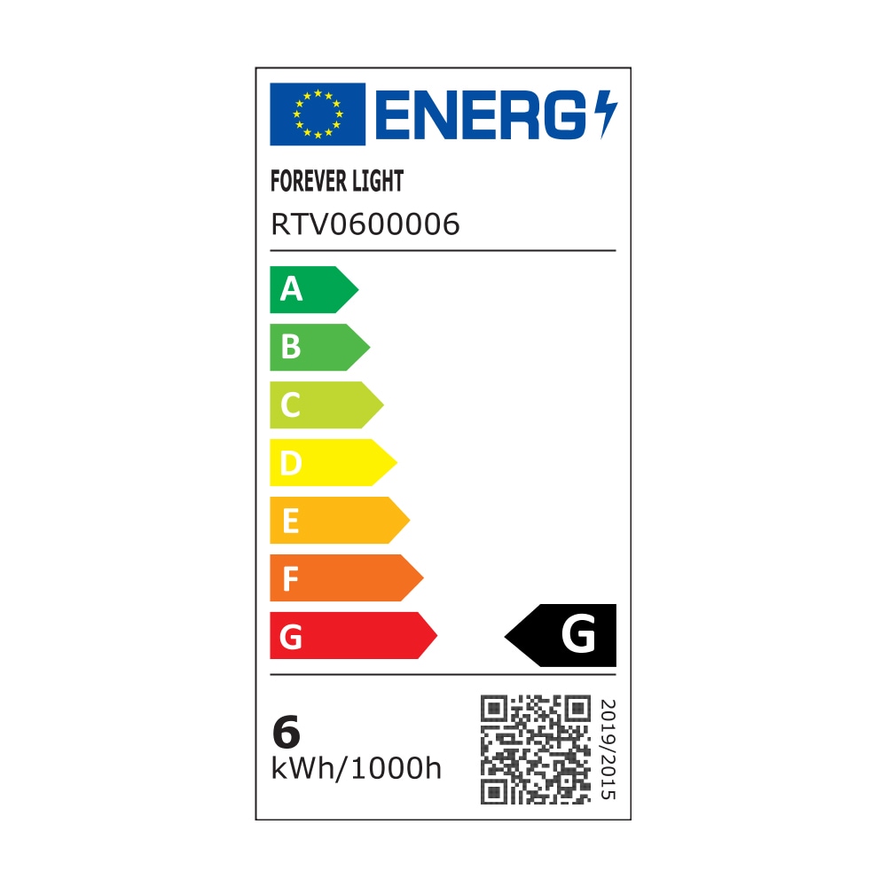 Forever LED-lampa GU5,3 MR16 6W 12V 6000K 400lm
