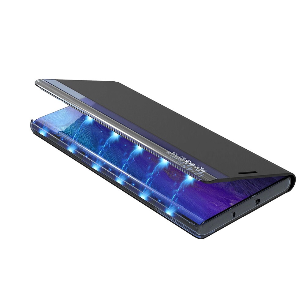 Flip-etui med Sleep-funktion til Samsung Galaxy S25 - Sort